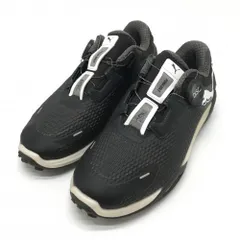 【美品】プーマ ゴルフシューズ 黒×白 310833-05 シャドウキャットニトロディスク レディース 23.5 ゴルフウェア 2024年モデル PUMA