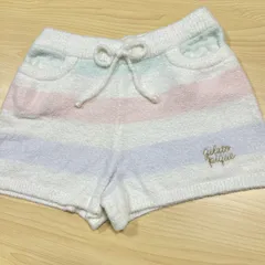 ★美品★ gelato pique ジェラートピケ スムーズィー マルチボーダー ショートパンツ
