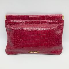 希少】miumiu ミュウミュウ がま口 ミニショルダーバッグ ヴィンテージ