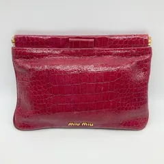 2025年最新】MIU MIU レディース クラッチバッグの人気アイテム - メルカリ