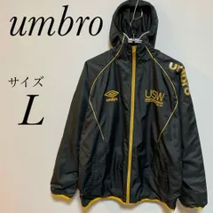 アンブロ　umbro サイズ L ナイロンパーカー　フーディ　刺繍ロゴ