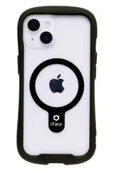 iFace Reflection Magnetic iPhone 14 専用 MagSafe 対応 ケース クリア 強化ガラス (グレー)【アイフェイス アイフォン14 用 iphone14 用 カバー マグセーフ 耐衝撃 [グレー・iPhone 14 専用]