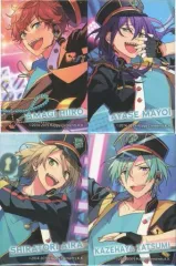 【中古】バッジ・ピンズ ALKALOID スクエアバッジ4個セット 「あんさんぶるスターズ!!」 ローソン・Loppi・HMV限定