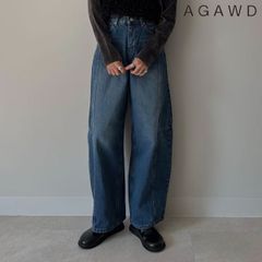 即納】 アガウド AGAWD トップス 25春夏 Cuff Logo Sheer Tops