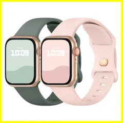【数量限定】バンド 41mm Watch 40mm 38mm アップルウォッチ バンド シリコン製 スポーツバンド Apple iwatch Series 9/8/7/SE/6/5/4/3/2/1 交換ベルト 通気 柔らかい コンパチブル 防水 耐衝撃 男性