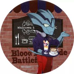 [중고] 코스터(캐릭터) 제드 오브라이언(벽돌) 코스터 [혈계전선 & BEYOND×SWEETS PARADISE] 콜라보레이션 메뉴 후반 주문 특전