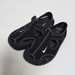 NIKE(ナイキ) 子供用サンダル サンレイ 守る アクアシューズ サンダル 黒 11c 170 ㅁ