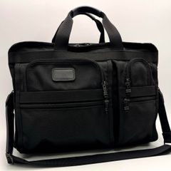 COACH 23808 ブラックブリーフケース ビジネスバッグ ナイロン 本革