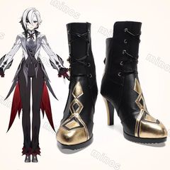 原神 げんしん 阿蕾奇諾 の靴 コスプレ衣装 アクセサリー ウィッグ&衣装セット追加購入可 コスチューム cosplay 演出服 舞台装 クリスマス 学園祭 プレゼント 化祭 ハロウイーン パーティー 変装