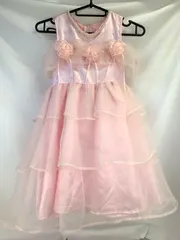 1496.130cm  子供用ドレス　プリンセス　ピンク　ドレス　お遊戯会　写真撮影