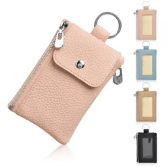 YooFa 小銭入れ コインケース 多機能 レディース スマートキーケース 薄型 コインケース 女性 カードケース 通勤 通学 IDカードホルダー 財布付き パスケース 定期入れ 小銭入れ 小物入れ 小さい 財布 大容量 薄型カード入れ ミニポーチ 男女兼用（