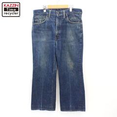 70s USA製 vintage Levi's 517 ビッグE デニムパンツ メンズ Lサイズ相当