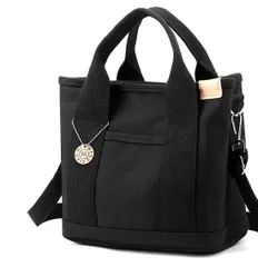SEEWEN トートバッグ レディース 2way 大容量 仕切り 無地 ショルダーバッグ ランチバッグ ハンドバッグ マザーズバッグ 軽量 通勤 通学 自立