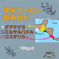 中米コーヒー飲み比べ☕️