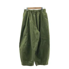 HeRIN.CYE / ヘリンドットサイ | Boy friend pants ボーイフレンドパンツ コットン ワイド | F | オリーブ | レディース