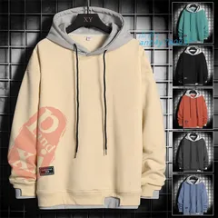 メンズ 秋服 トレーナー メンズ スウェット 長袖メンズプルゆったり 大きいサイズ 秋 トップス 切り替え 送料無料 春 ant4y780937