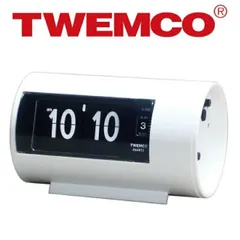 TWEMCO(トゥエンコ) 置き時計 パタパタクロック アラーム