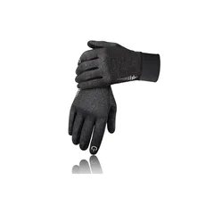 【新品】 [rivmount] 防寒手袋 防寒グローブ 自転車グローブ メンズ レディース 手袋 スマホ対応 裏起毛 保温 サイクル ランニング スポーツ スノボ登山 通勤通学 3D立体 アウトドア 換気性 春 秋 冬用 0