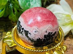 情熱の石໒꒱　ラズベリーインカローズ　原石　タンブル