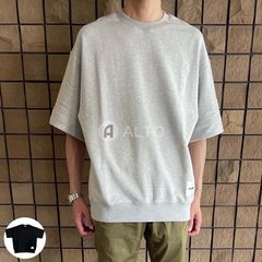 JIL SANDER ジルサンダー J47GC0110 J20010 J47GC0110 J20039 半袖 スウェットシャツ カットソー オーバーシルエット ロゴラベル ライトグレー メンズ