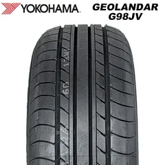 【2022年製】 送料無料 YOKOHAMA 215/60R17 96H GEOLANDAR G98JV ジオランダー ヨコハマタイヤ サマータイヤ 夏タイヤ ラジアルタイヤ SUV向け 1本