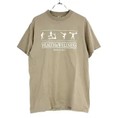 SPORTY&RICH スポーティアンドリッチ HEALTHWELLNES T-SHIRT プリントTシャツ  ベージュ Sのサムネイル