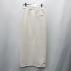 ◇ ⊂ NATURAL BEAUTY BASIC ロング タイト スカート サイズM アイボリー系 レディース E  【1412260031875】