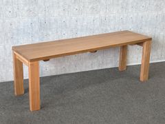 木製ベンチ　120×35 ×42 タモ無垢