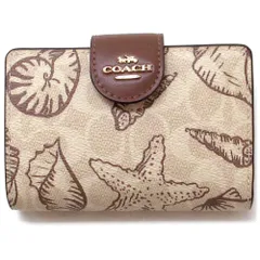 新品未使用 コーチ ミディアム コーナー ジップ ウォレット シグネチャー COACH OUTLET｜【公式】ミディアム コーナー ジップ ウォレット
