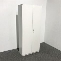 両開き書庫 ロング スチール シンライン イトーキ ホワイト