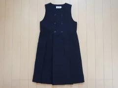 ミキハウス miki house mikihouse アウトレット 子供服 女の子 130cm ジャンパースカート 紺 受験 面接 フォーマル 入園式 卒園式 入学式 春 夏 秋 冬 ★4 ガールズ 女児 キッズ 【中古】 リサイクル セレモニー