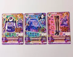 【2】 アイカツ　ジャケバッジ　セット② 大地のの　白樺リサ 2】 アイカツ ジャケバッジ セット② 大地のの 白樺リサ 2
