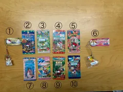 【新品未開封】ハローキティ　ご当地ストラップ　中部地方10点セット