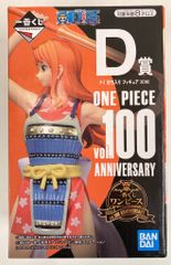 BANDAI SPIRITS 이치 반 쿠지 원피스 vol.100 Anniversary D상 나미 토벌이 들어간 피규어