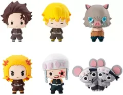 【中古】トレーディングフィギュア 全6種セット 「ちょこりんマスコット 鬼滅の刃 vol.4」