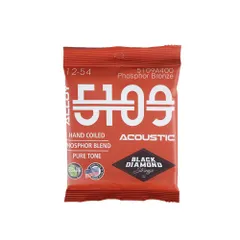 Black Diamond Strings ブラックダイヤモンド・ストリングス シリーズ アコースティックギター弦-5109A400（12-54）