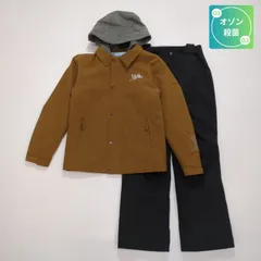 スキーウェア ボードウェア 上下セット JR-1304 ブラウン 160cm