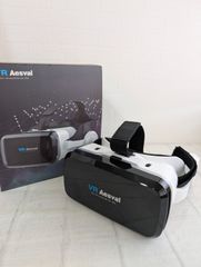 中古品 Aesval VRゴーグル VRヘッドセット VRヘッドマウントディスプレイ SC-G04BS 取説 箱付き