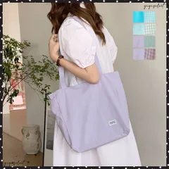 トートバッグ リバーシブル 2way韓国ハンドバッグ ショルダーバッグ 英字ロゴ チェック柄 A4収納可能 可愛い おしゃれ カジュアル デートかばん 鞄 大人両面用肩掛けカバン 手提げバッグ お散歩配色バッグ