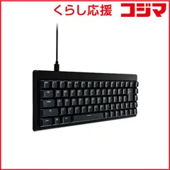 【 新品 未開封 】   エレコム ゲーミングキーボード V custom 有線 着脱式 メカニカル ネオクラッチキーキャップ 65%サイズ スピードリニア(銀軸) TK-VK200SBK 未使用 送料無料