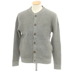 【中古】【未使用】エディー バウアー Eddie Bauer ミドルゲージ コットン カーディガン グレー【サイズS】【メンズ】のサムネイル