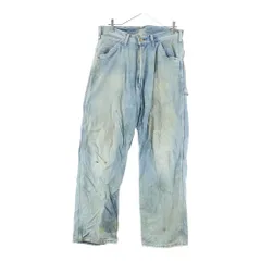 LEE (リー) DUNGAREES ダンガリーズ ジップフライ ワイド ペインター デニム パンツ インディゴ LM7288