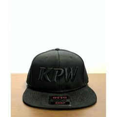 限定販売●K.P.W(KAMIKAZE PAINTWORKS)カミカゼペイントワークス FVC LIMITED EDITION "BLACK OPS"スナッバック キャップ ブラック スパイスモーターサイクルズ ベースボールキャップ ハーレーダビッドソン