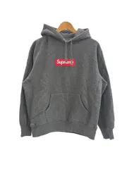 シュプリーム SUPREME 21AW Box Logo Hooded Sweatshirt ボックスロゴパーカー チャコールグレー 灰色 パーカ グレー Sサイズ 101MT-5003