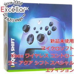 [bn:8] 【新品訳あり(箱きず・やぶれ)】 Microsoft　Xbox ワイヤレス コントローラー アクア シフト スペシャルエディション　QAU-00030