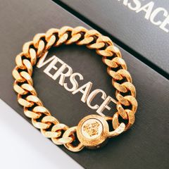 【新品未使用】VERSACE メドゥーサ チェーン ブレスレット DG06996