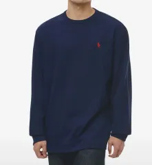 POLO RALPH LAUREN(ポロラルフローレン) クラシックフィット ジャージ ロング スリーブ Tシャツ 青