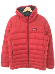 Patagonia パタゴニア ハイロフト フーディダウンジャケット レッド Mのサムネイル