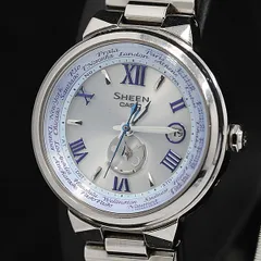 2025年最新】カシオ 腕時計 レディース シーン SHEEN CASIO シルバーの 