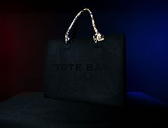 トートバッグ　LA MINAH TOTE BAG　Lサイズ　ブラック